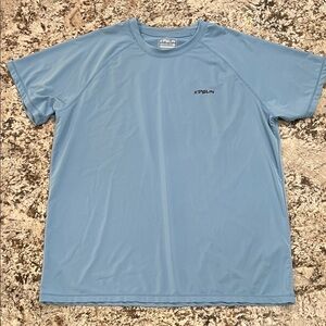 Men's Short Sleeve Tee Rash Guard/Swim Shirt